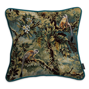 Manaus Honey- Forest large velvet cushion