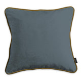 Manaus Silver Gold large velvet cushion