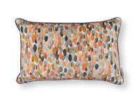 Orrin Blush Velvet Cushion by Romo