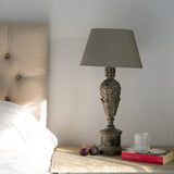 Table Lamp Lyla Flint Limewash With Shade